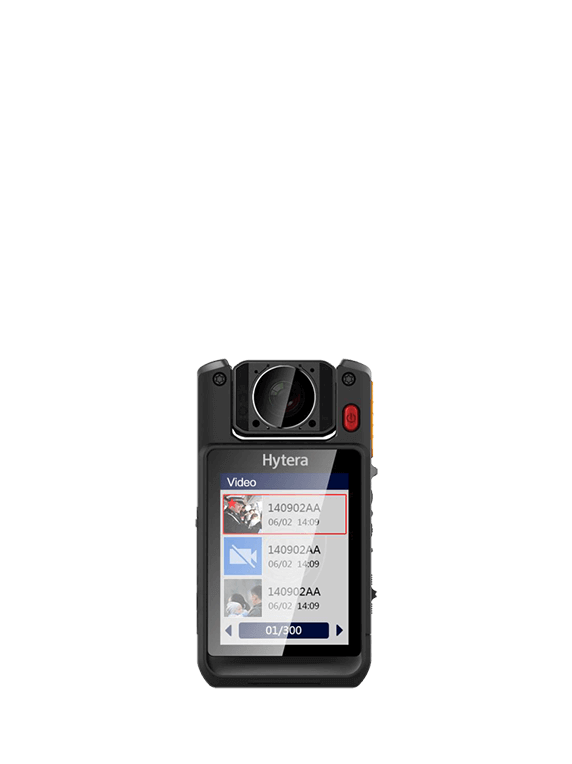 Bodycam Hytera VM580 - LTE - Lente giratorio